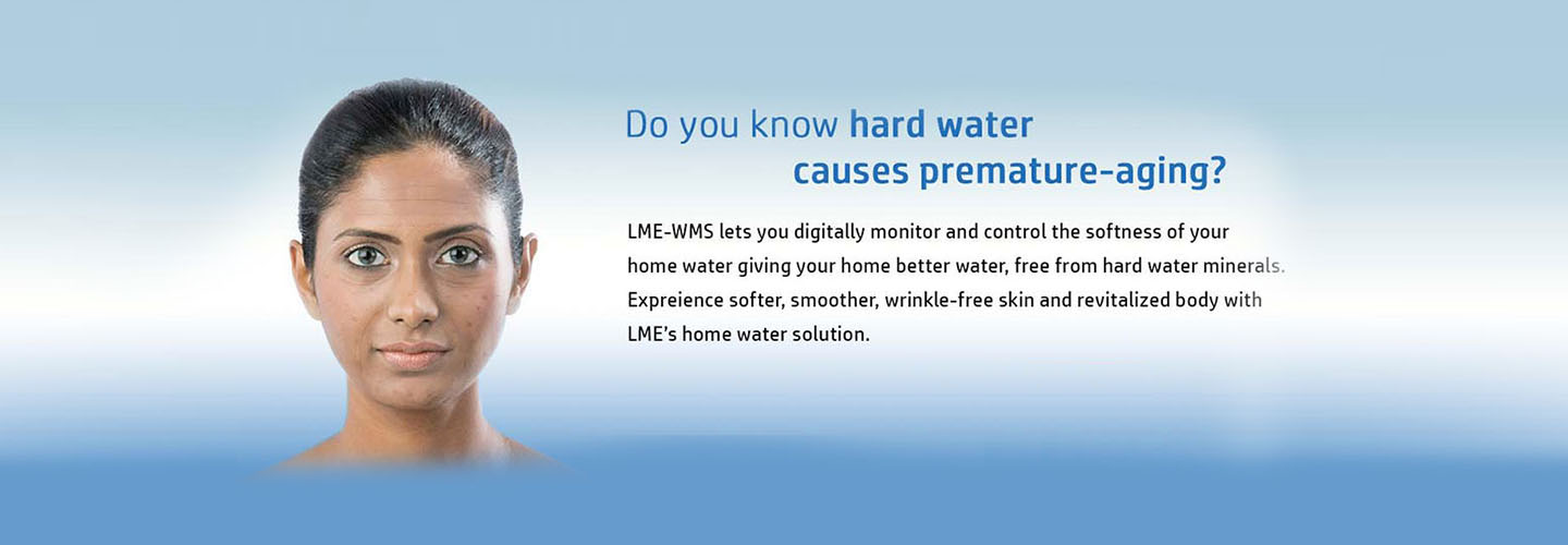 hard water causes premature - aging lets you digitally monitor and control the softness of your home water giving your home better water.